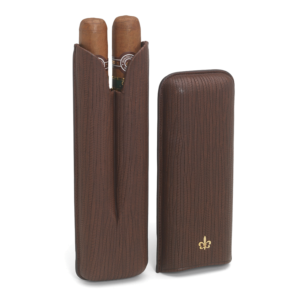 Montecristo Open Eagle Leather Case premium cigar holder
