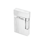 S.T. Dupont Ligne 2 Silver Vertical Lines