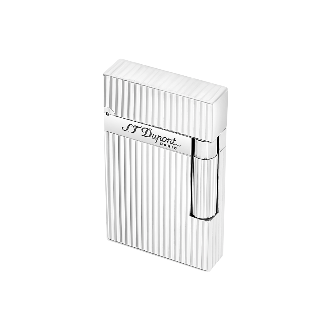 banner1 (54) S.T. Dupont Ligne 2 Silver Vertical Lines - Image 1